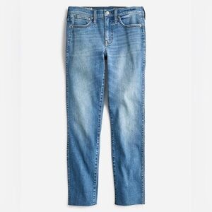 J.Crew Size 27 9" Vintage Slim-Straight Jeans Classic Denim Natural Distressed